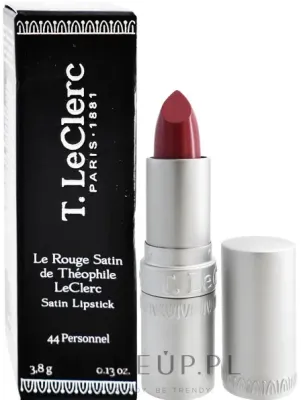 Помада для губ T. LeClerc Satin Lipstick сатиновая