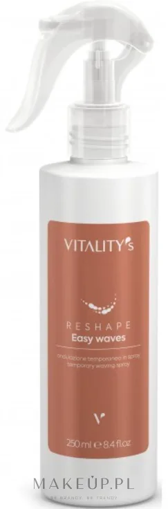 Спрей для волос Vitality's Reshape Easy Waves для локонов и волн, стойкий, 250 мл