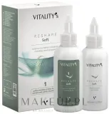 Набор для долговременной завивки Vitality's Reshape Soft 1 для натуральных и светлых волос 2x100 мл — фото 1