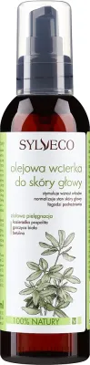 Лосьон для волос Sylveco масляная втирка для кожи головы себорегулирующая 195 мл