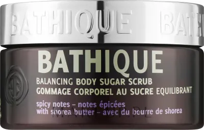Сахарный скраб для тела Bathique Balancing с маслом шореи, 250 г
