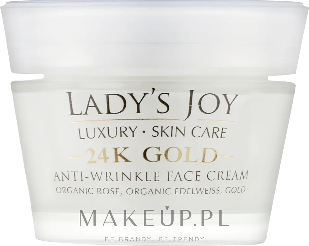 Крем для лица Bulgarian Rose Lady's Joy 24K Gold против морщин 50 мл