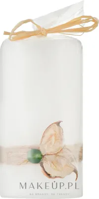 Bulgarian Rose Candle Perfume Coconut / Свеча, сливочно-сладкий аромат кокоса, 50×95 мм