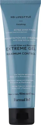 Гель для волос Farmavita HD Lifestyle Extreme Gel Maximum Control очень сильной фиксации, с УФ-фильтром, 150 мл