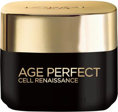 L'Oreal Paris Age Perfect Cell Renaissance Day Cream крем для лица дневной питательный 50 мл, антивозрастной дневной крем с экстрактом чёрного трюфеля