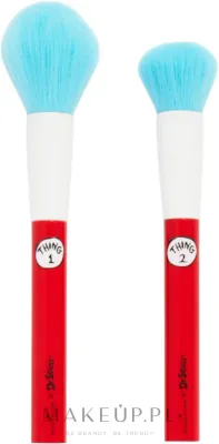 Набор кистей для макияжа лица I Heart Revolution Dr. Seuss Face Brush Duo с синтетическим ворсом, 2 шт