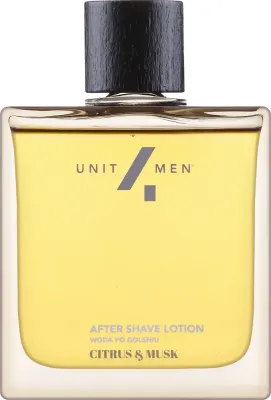 Бальзам после бритья Unit4Men After Shave Lotion «Цитрус и мускус» для чувствительной кожи, 100 мл