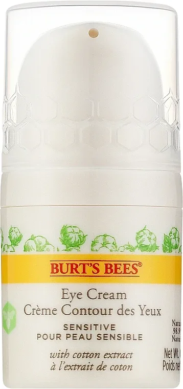 Крем для области вокруг глаз Burt's Bees Sensitive с оливковым маслом и маслом ши для чувствительной кожи 14.1 г