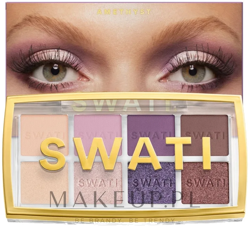 Палетка теней для век Swati Eyeshadow Palette Amethyst