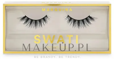 Накладные ресницы Swati Faux Mink Lashes Marquina, расходящиеся, очень густые, 11-16 мм, 2 шт