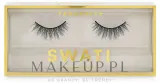 Накладные ресницы Swati Faux Mink Lashes Tanzanite, многослойные, округлые, 9-14 мм, 2 шт — фото 1