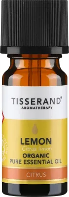 Эфирное масло Tisserand Лимон 9 мл органическое чистое цитрусовое для дома