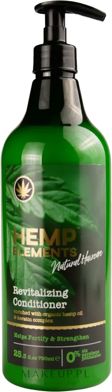 Оживляющий кондиционер для волос Frulatte Hemp Elements Revitalizing Conditioner, 750 мл