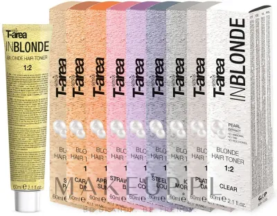 Тонер для волос Sensus T-area InBlonde Hair Toner без аммиака, для осветлённых волос, 60 мл
