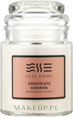 Esse Home Chocolate Cookies / Свеча в стекле, корица, кофе и сливки, 150 г