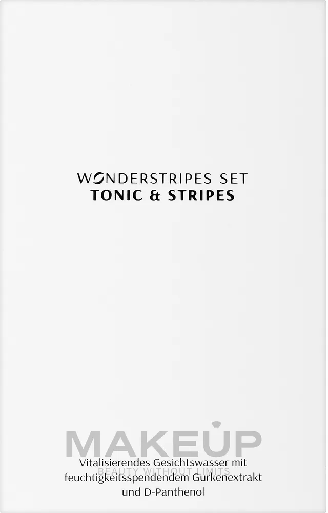 Набор Wonderstripes Starter тоник для лица и силиконовые патчи-полоски для век 100 мл+84 шт
