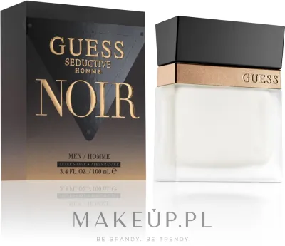 Вода после бритья Guess Seductive Homme Noir с цитрусово-фруктовым ароматом, 100 мл