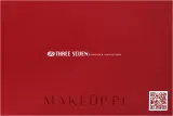 Маникюрный набор Three Seven красный из 6 предметов в футляре на молнии — фото 1