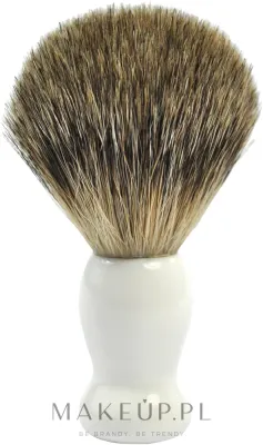 Помазок для бритья Golddachs Shaving Brush Finest Badger White Mini, мини, барсучий ворс, белый