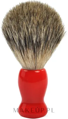 Помазок для бритья Golddachs Shaving Brush Finest Badger Red Mini, мини, барсучий ворс, красный