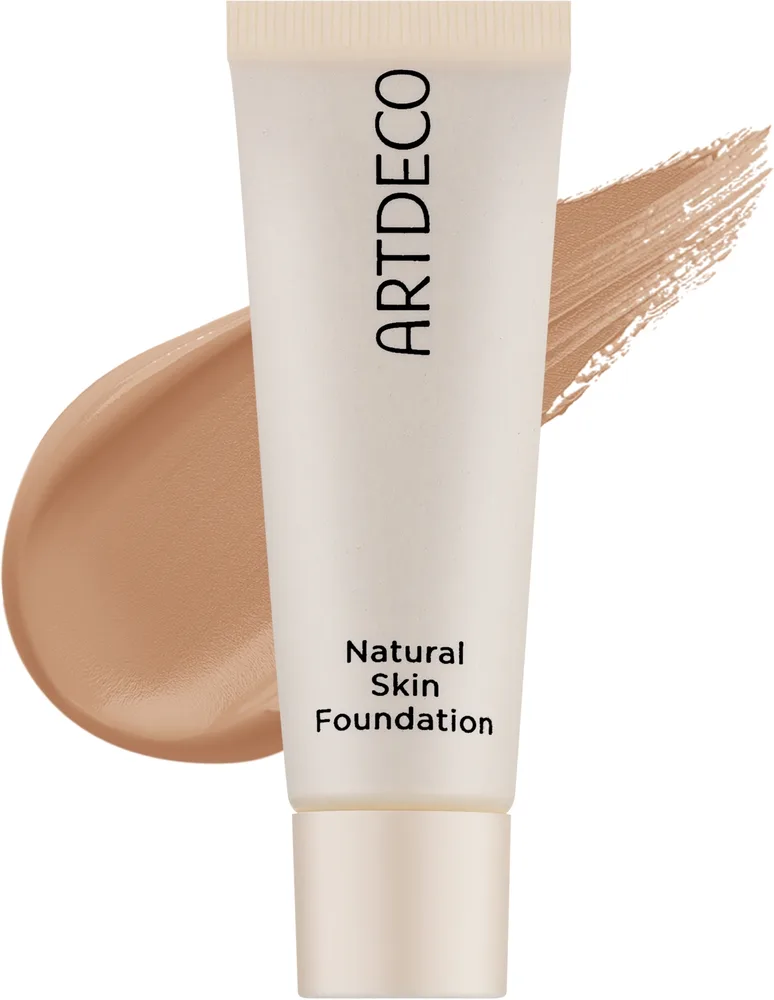 Тональная основа Artdeco Natural Skin Foundation матирующая натуральная, 25 мл, оттенок 20 - Warm/ Roasted Peanut