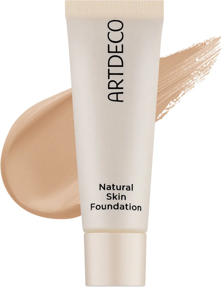 Тональная основа Artdeco Natural Skin Foundation матирующая натуральная, 25 мл, оттенок 03 - Neutral/ Porcelain Beige