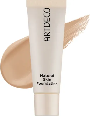 Тональная основа Artdeco Natural Skin Foundation матирующая натуральная, 25 мл, оттенок 03 - Neutral/ Porcelain Beige