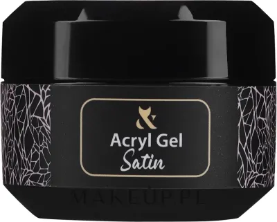 Акригель для ногтей F.O.X Acryl Gel Satin, для моделирования и укрепления, 30 мл