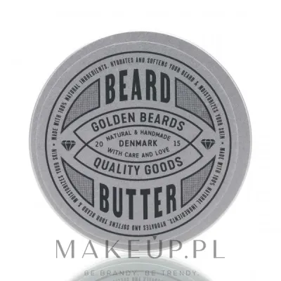 Масло для бороды Golden Beards Beard Butter с маслами какао, ши и кокоса, 100 мл
