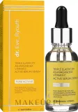Активная сыворотка для лица Dr. Eve_Ryouth Triple Elasticity Ashwaganda Vitamin C с церамидами и PHA 30 мл — фото 2