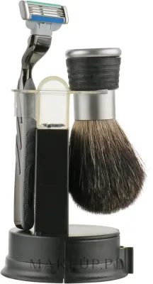Набор для бритья Rainer Dittmar помазок из барсука станок Gillette Mach 3 мыльница подставка и коробка
