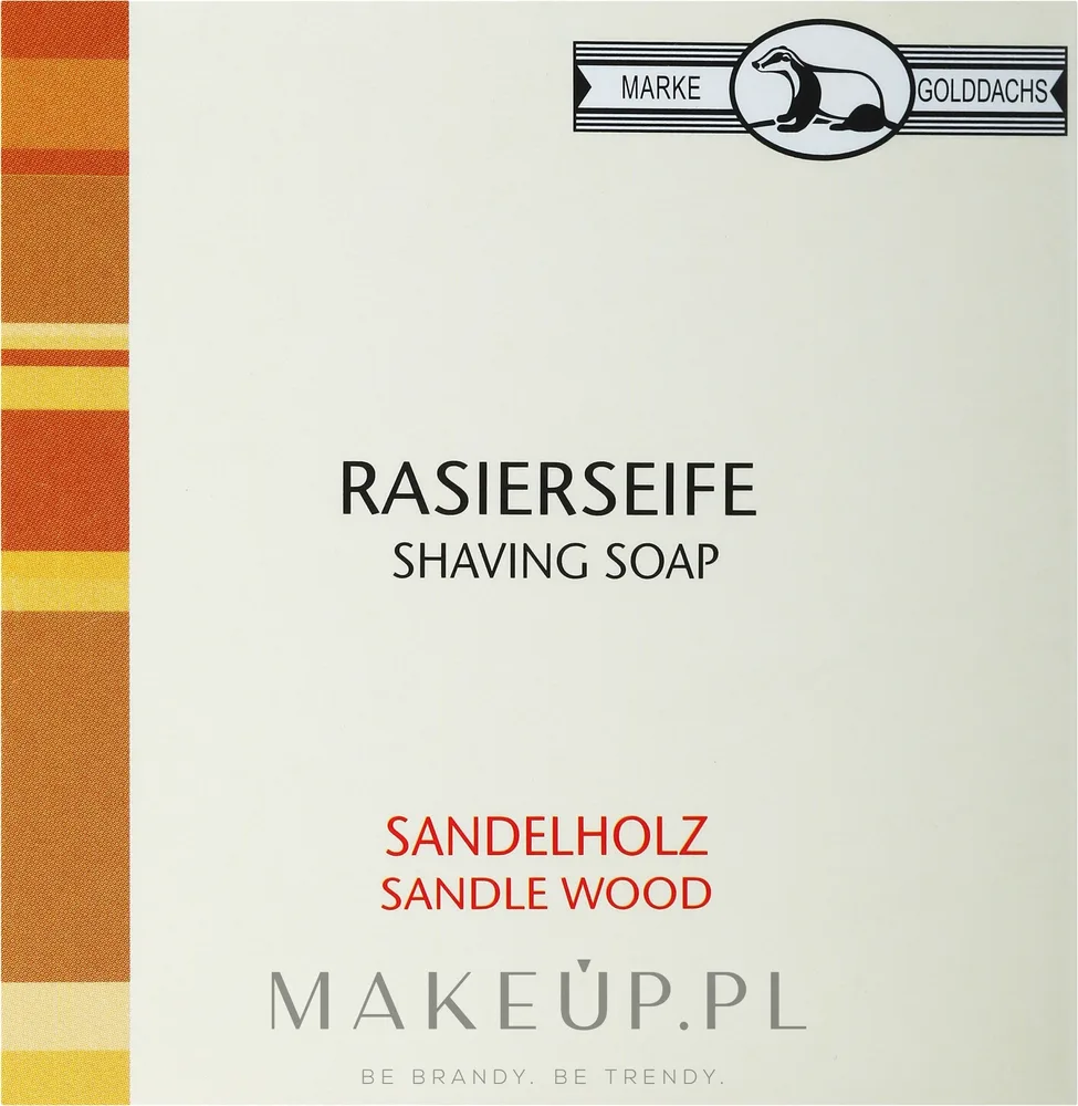 Мыло для бритья Golddachs Shaving Soap Sandalwood с сандалом, 60 г