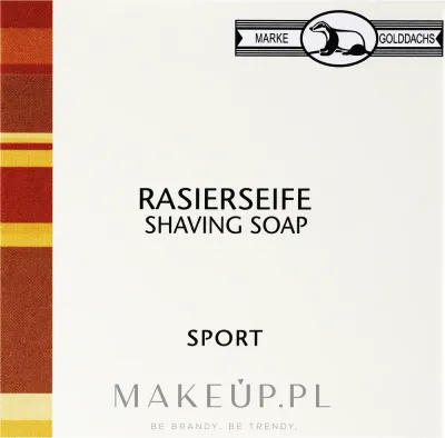 Мыло для бритья Golddachs Shaving Soap Sport, набор 3 x 60 г