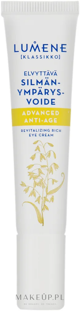 Крем для кожи вокруг глаз Lumene Klassikko Advanced Anti-Age Revitalizing Rich ревитализирующий 15 мл