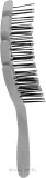 Мини-щётка для распутывания волос Wet Brush Go Green Mini Detangler Grey — фото 2