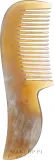 Расчёска для бороды Golddachs Handcrafted Horn Beard Comb 8 см — фото 1
