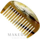 Расчёска для волос Golddachs Horn Afro Comb 10 см — фото 1