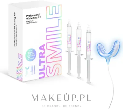 Набор SwissWhite Ultrasmile Professional прибор гель 3 x 3 мл и шкала оттенков для осветления зубов