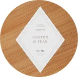 Paddywax Sonora Cotton & Teak / Свеча в бетоне, специи, кедр и тик, 85 г — фото 1