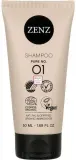 Шампунь для волос Zenz Organic No. 01 Pure Shampoo увлажняющий, для чувствительной кожи головы, 50 мл / 1000 мл — фото 1