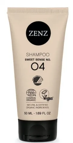Шампунь для волос Zenz Organic No. 04 Sweet Sense Shampoo увлажняющий, для объёма, 1000 мл