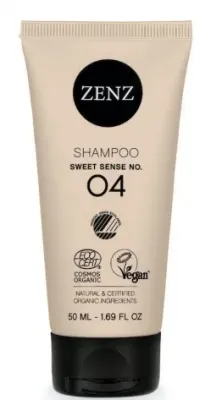 Шампунь для волос Zenz Organic No. 04 Sweet Sense Shampoo увлажняющий, для объёма, 1000 мл