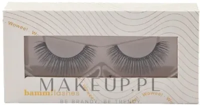 Накладные ресницы Bamm!Lashes False Lashes Wowee!, на ленте, многоразовые