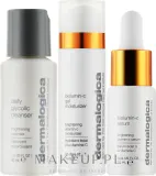 Дорожный набор Dermalogica Daily Brightness гликолевый гель сыворотка и гель-крем с витамином C 30+10+15 мл — фото 2