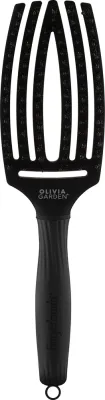 Щётка для волос Olivia Garden Fingerbrush Combo Full Black Medium щетина кабана