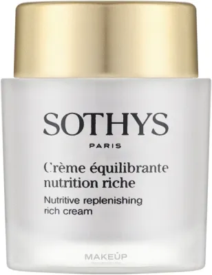 Sothys Nutritive Replenishing Rich крем для лица питательный для сухой кожи с маслом авокадо, ши и арганы 50 мл