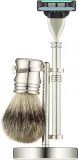 Набор для бритья Rainer Dittmar помазок станок Gillette Mach 3 мыльница подставка и мыло для бритья — фото 1