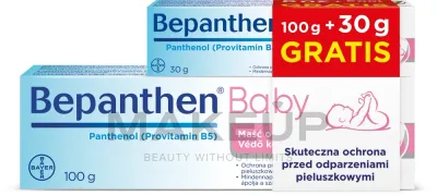 Bepanthen Baby набор мазь защитная для детей и мам с пантенолом, под подгузник 100 г и 30 г