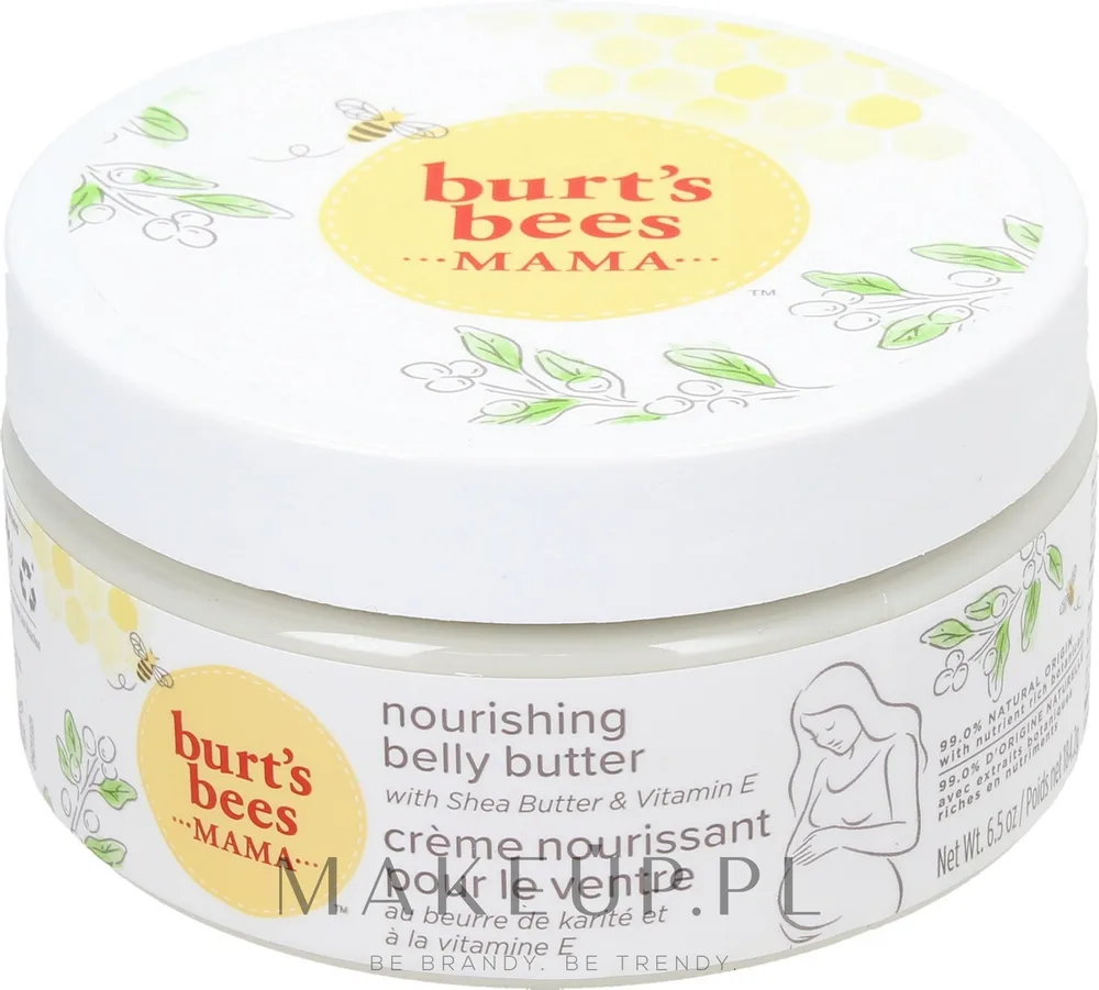 Масло для тела Burt's Bees Belly Butter для беременных с маслом какао и ши 185 г