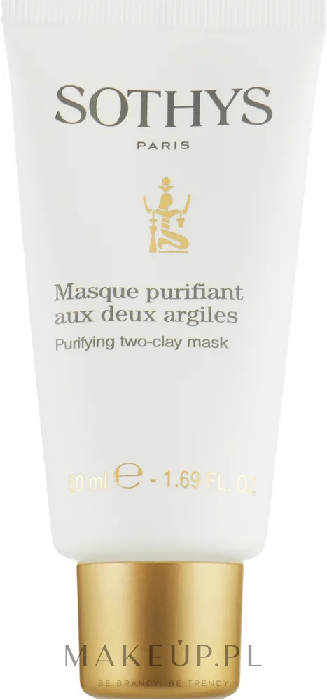 Маска для лица Sothys Purifying Two-Clay Mask очищающая, себорегулирующая, 50 мл / 150 мл